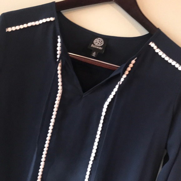 BOBEAU Navy Blouse from Nordstrom -Size S - Picture 5 of 5